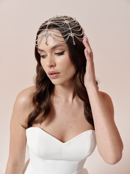 GÜMÜŞ INAYA SAÇ AKSESUARI