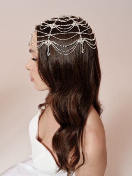 GÜMÜŞ INAYA SAÇ AKSESUARI