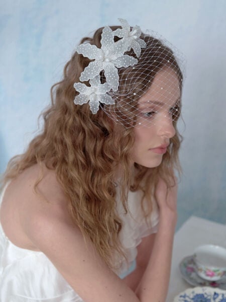 Opaline Veil Crown